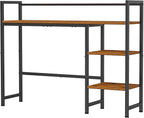 Snughome Desk Shelf, 38.6" Desktop Organizer Shelf, Desk Hutch - Image 9