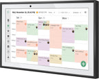 Digital Calendar Wall Touch Screen-Smart Electronic Photo Frame 10.1" | Interactive family planner, kids chore chart, Google auto-sync to-do lists, weekly meal prep, fridge schedules, daily habits