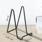 Decolore 4 Pack 6 Inch Black Picture Stands - Image 2