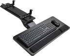 Cartmay Keyboard Tray Under Desk, 25x9.84'' Large Slide Out Swivel Tilt by Cartmay+Home+%26+Office+Product