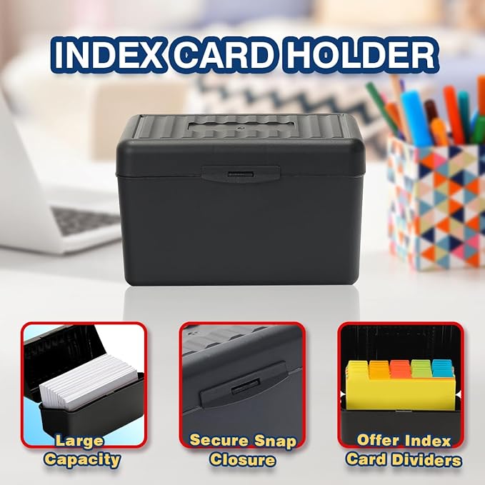 H4D Index Card Holder 3x5 Inches - Image 4