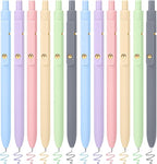 FIOVER Colored Pens, 12 Pack Colorful Gel Pens, Quick-Dry 0.7mm Medium Point by FIOVER