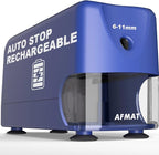 AFMAT Electric Pencil Sharpener, Cordless & Rechargeable, Heavy Duty Classroom by AFMAT