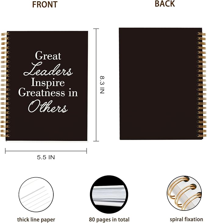 OXW Boss Gifts, Leadership Gifts Notebook Journal, Cool Gifts - Image 4