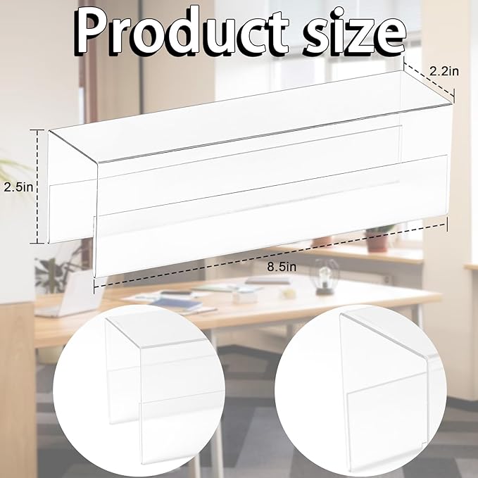 Cubicle Name Plate Holders Cubicle Name Plate Sign Holder Name Plate Bracket - Image 2