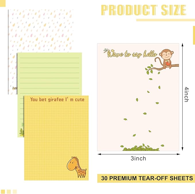 Funny Notepads with Sayings Sticky Funny Office Supplies to Do List Sarcastic - Image 2