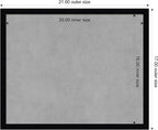 Amanti Art Black Framed Magnetic Board 17x21 Small Vision Board - Image 4