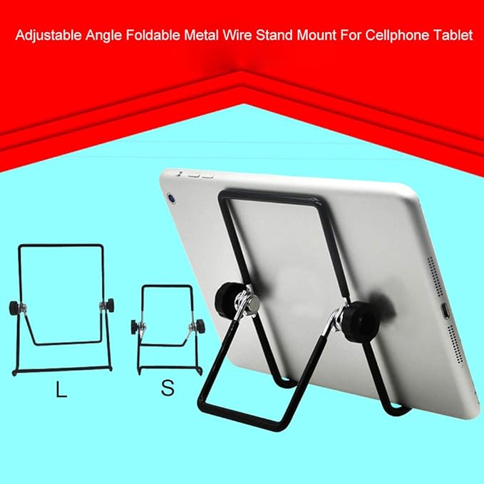 CATHATRR Holder 180° Adjustable Angle Foldable Metal Stand Mount - Image 4