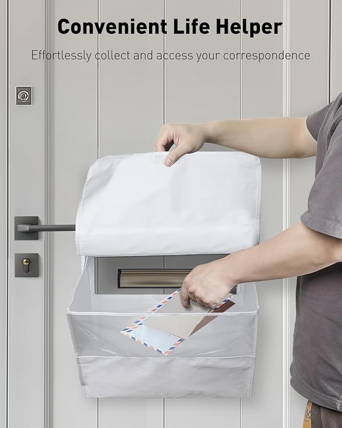 Uniclife White Mail Slot Catcher - Image 7