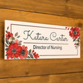 Personalized Office Door Sign, Custom Acrylic Name Plate by Unknown