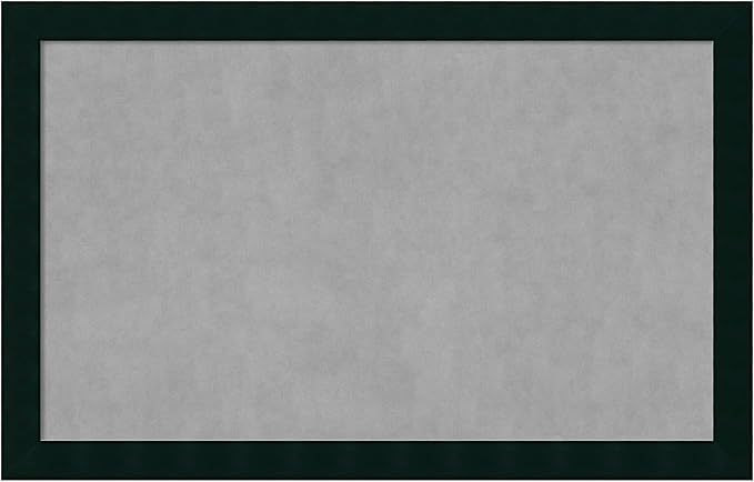 Amanti Art Black Framed Magnetic Board 28x44 Large Vision Board by AmantiArt