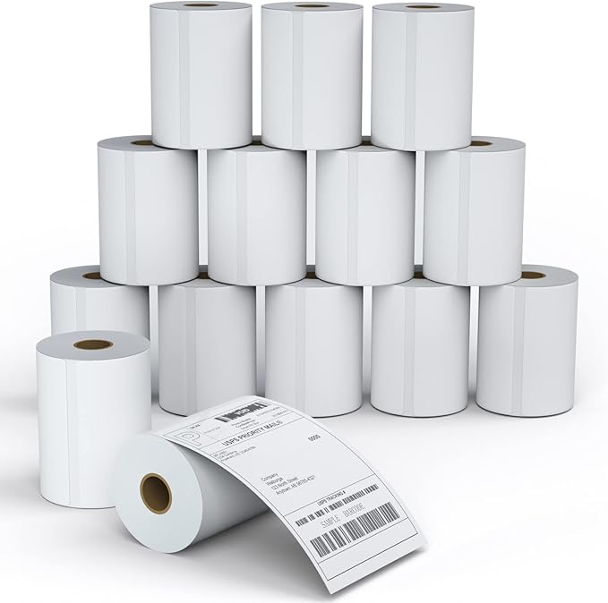 MFLABEL 4x6 Thermal Shipping Labels by MFLABEL