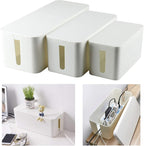 YaeCCC Cable Management Organizer Box Power Strips Hider Power Cords Hider - Image 9