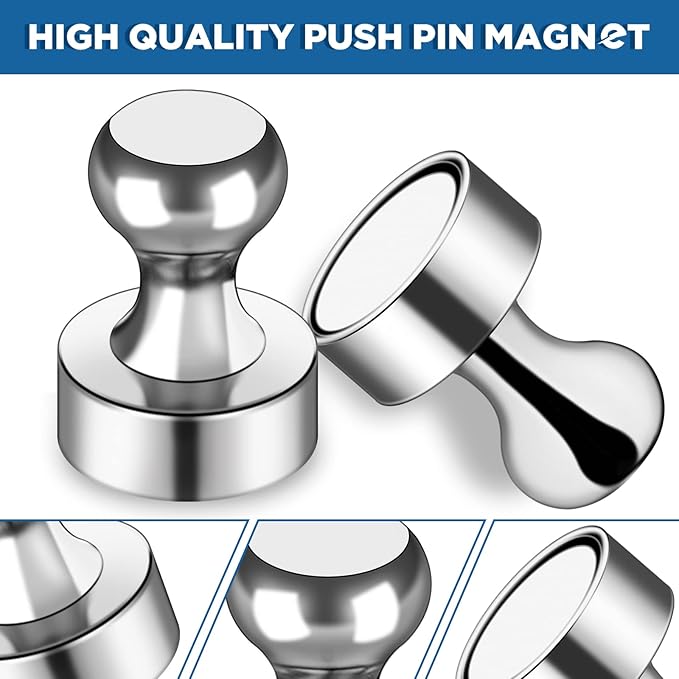 LOVIMAG Fridge Magnets 12Pcs Refrigerator Whiteboard Small Strong Magnet - Image 4