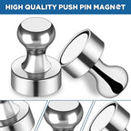LOVIMAG Fridge Magnets 50 Pcs Refrigerator Whiteboard Small Strong Magnet - Image 4