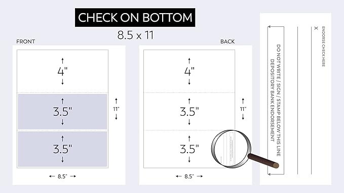 Compuchecks Check on Top Blank Check Paper - Image 3
