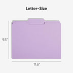 Smead Standard File Folders, 1/3-Cut Tabs, Letter Size - Image 2