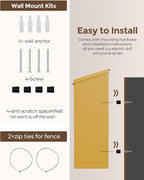 LAND·VOI Locking Wall-Mount Mailbox - Image 7