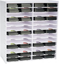 Krafetto 26 Grids Ink Pad Storage Rack, Wall-mountable Stamp Pad Organizer by Krafetto