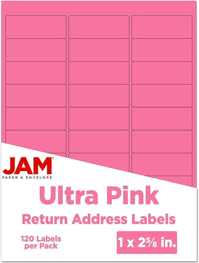 JAM PAPER Return Address Labels by JAMPaper