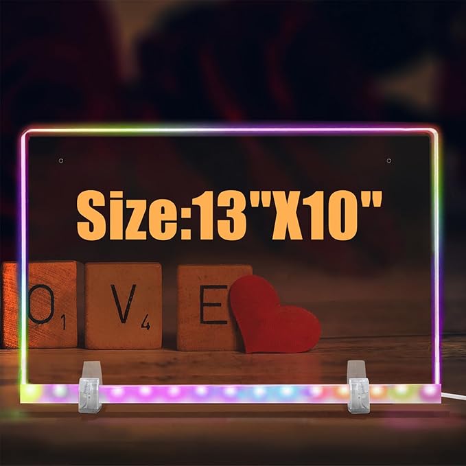SetGame LED Drawing Board for Kids, 16 Inch Doodle LED Note Boards - Image 4