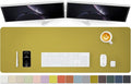 Large Desk Mat - 47.2"x 17" Non-Slip PU Desk Pad by HOMIEAZICOZI