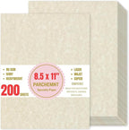 200 Sheets Parchment Resume Paper by Apprabbr