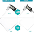 Koorito 50 Pack Name Badge Holders - Image 3