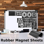 20Pcs/set Large Size Dies & Stamp Storage Bags and Soft Rubber Magnetic Sheets - Image 9