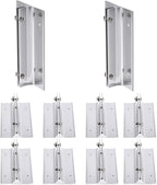 10 Pack 6" Length Aluminum Corridor Sign Holder, 1/8" Substrate, Corridor Mount by SINKAA