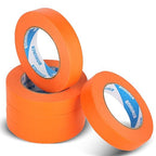 KIWIHUB Orange Painters Tape, 1 inch x 60 Yards x 5 Rolls - Image 2