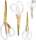 SCAIKTIG Acrylic Scissors Set, Office Scissors by SCAIKTIG