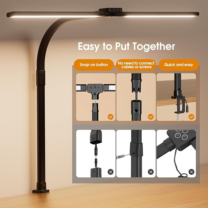 SIBRILLE LED Desk Lamp for Home Office - Image 6