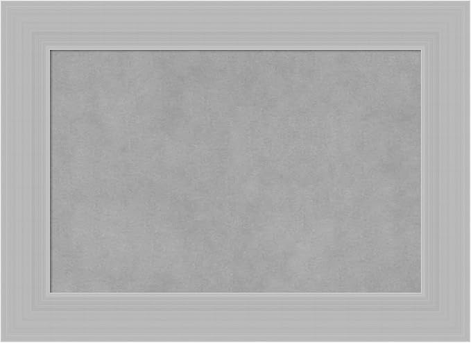 Amanti Art Silver Framed Magnetic Board 16x22 Small Vision Board by AmantiArt