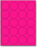 NextDayLabels - 8-1/2 x 11 Neon Color High Light Fluorescent Labels