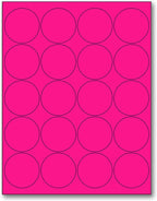 NextDayLabels - 8-1/2 x 11" Neon Color High Light Fluorescent Labels by NextDayLabels