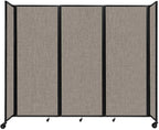 Versare Room Divider 360 Portable Wall Partition | Folding Panels | Large by VERSARE