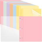 Feifeiya 48 Pack Plastic Report Covers by Feifeiya