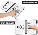 AGM Portable White Board Dry Erase, Double Sided Folding Whiteboards - Image 2