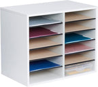 Safco Wooden Paper and Mail Organizer by SafcoProducts