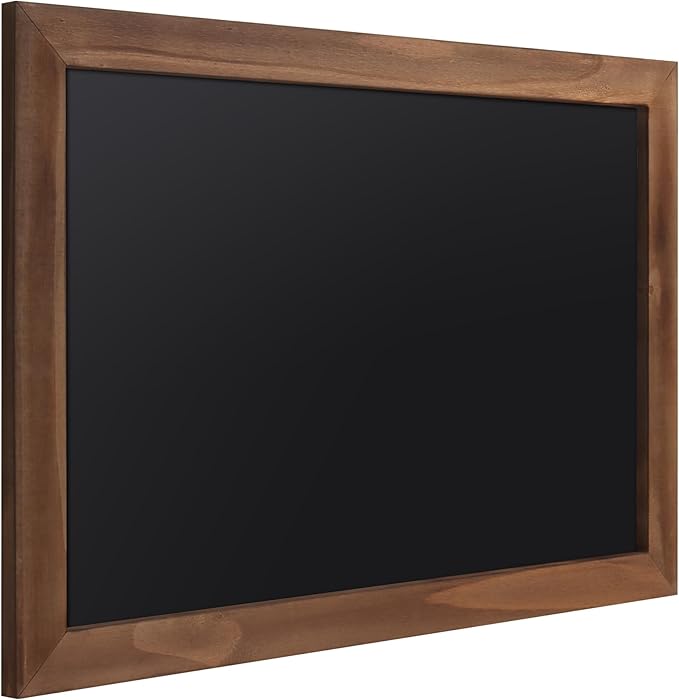 SELEAD 100% Real Wood Frame Magnetic Chalkboard Words Sign - Image 2
