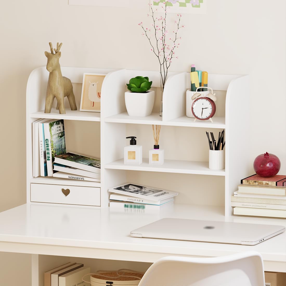 cute bookshelves cute bookshelf for desk kawaii desk shown in use