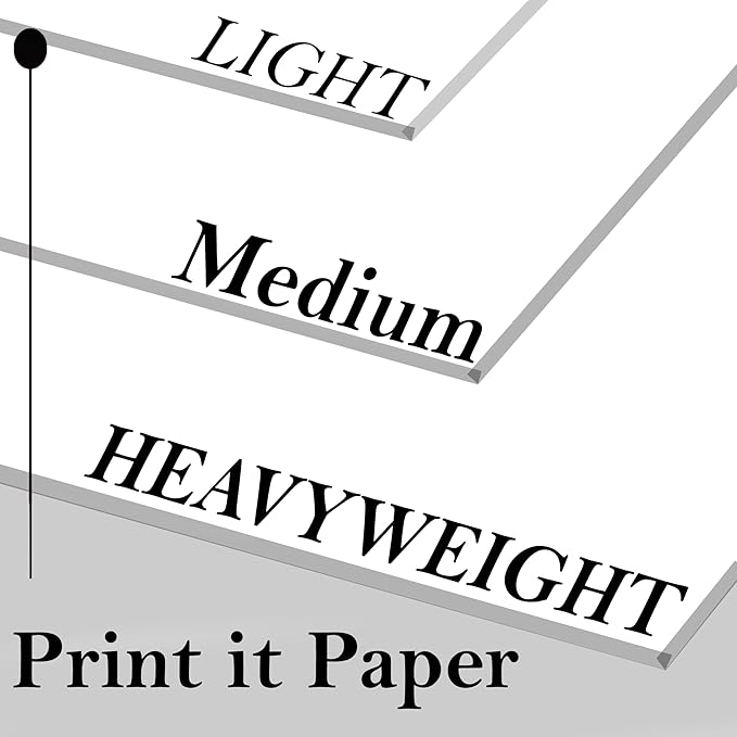 Print It - Vellum Bristol Colored Cardstock Cover Paper, 67 Lb, 8.5" X 11” - Image 2
