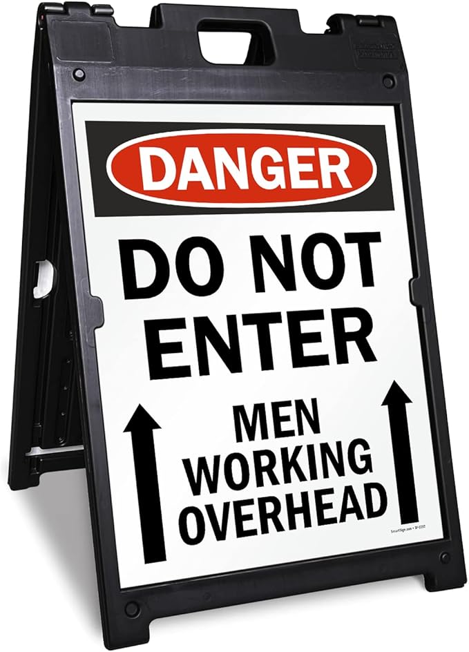 SmartSign 24 x 18 inch “Danger by SmartSign