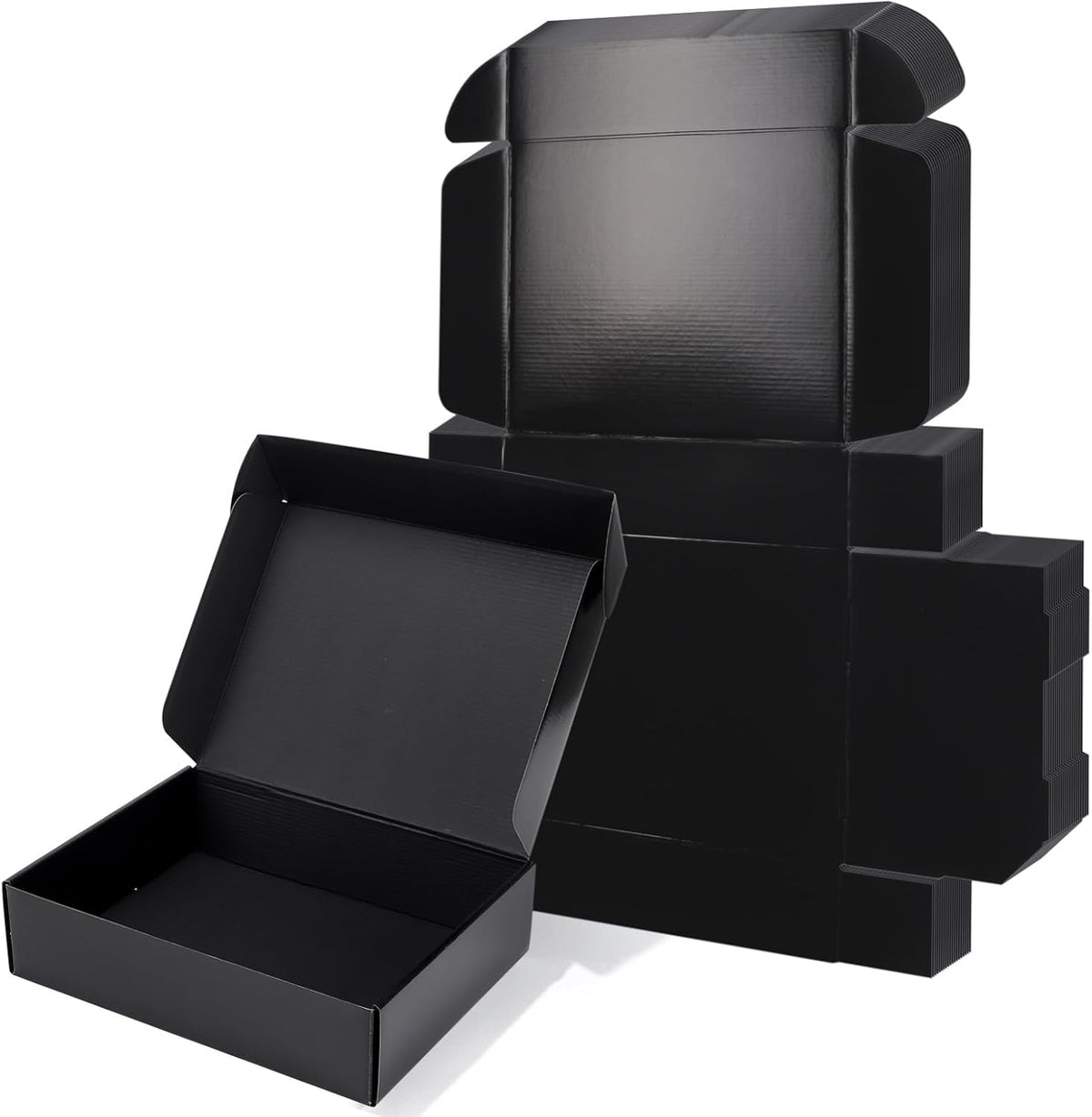 zbeivan shipping boxes mailers 12x9x3 inches corrugated cardboard, main product view