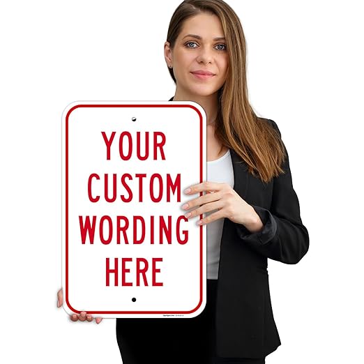 Custom Sign, Personalized Metal Signs, Customize - Image 2