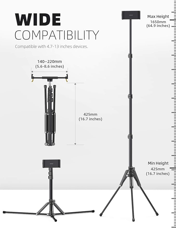 Lamicall Tablet Floor Tripod Stand - Image 5