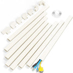 Yecaye Cord Hider, 113in Large Cord Covers by Yecaye