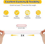 MOWPOG 700 Pcs Rubber Bands, Size #16 Reusable Elastic Rubber Band - Image 3