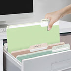 SUNEE File Folders, 30 Pack Manilla Folders 8.5 x 11, Colored File Folders Home - Image 7